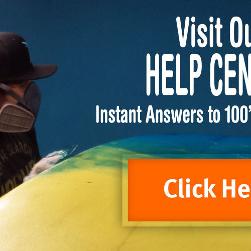 INTRODUCING Greenlight Surf Supply's HELP CENTER for all questions about how to build Surfboards, Stand Up Paddle Boards, and Wakesurf Boards