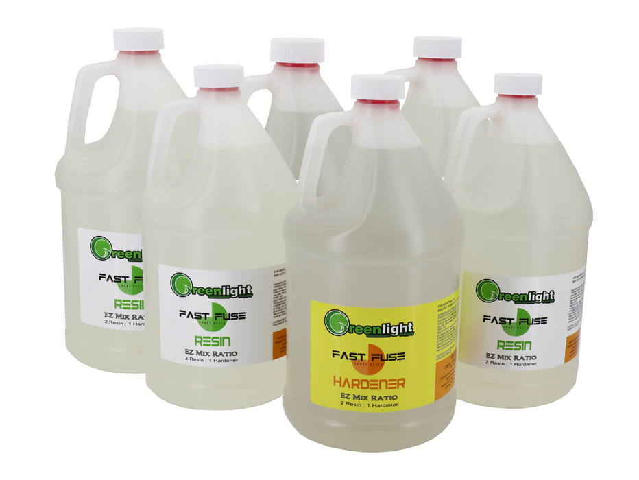 CLEAR FAST FUSE Epoxy Resin System