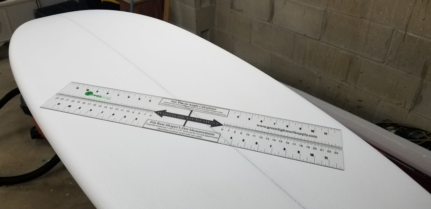 G-Square Surfboard Fin and Outline Layout Measuring Tool