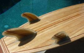 Wood Surfboard Kit - The Chameleon