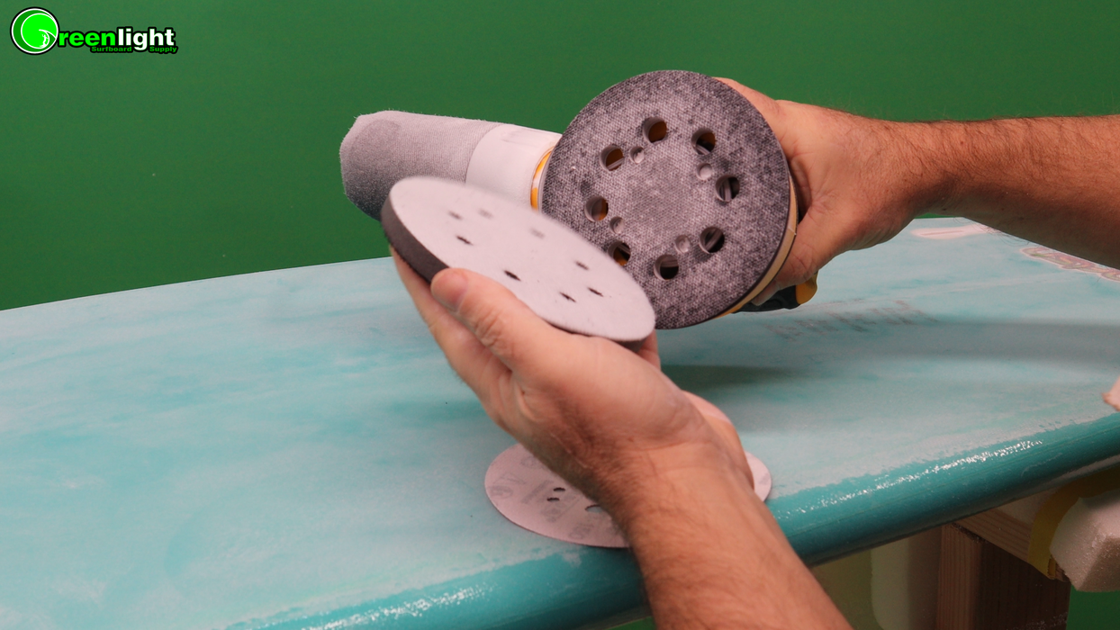 5" Hook and Loop Soft Sanding Pad for Palm Sanders