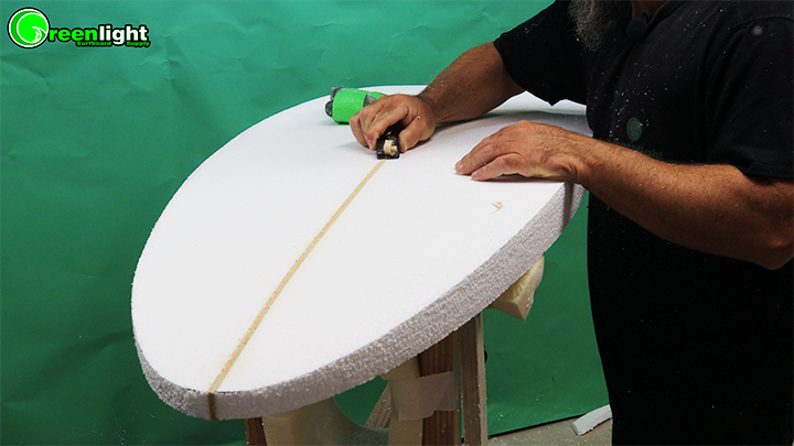 Surfboard Stringer Trim Plane