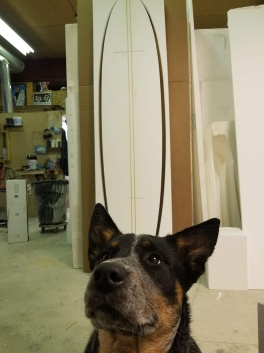 Custom Designed Engineered EPS Foam Blank 6'6" - 7'6" Long