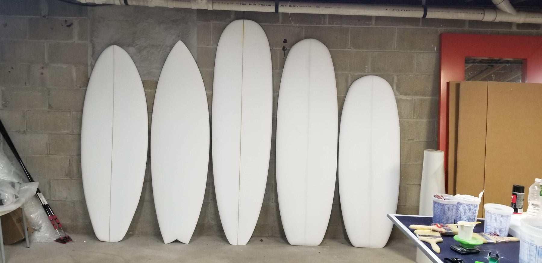 Foam Surfboard Shaping Blanks
