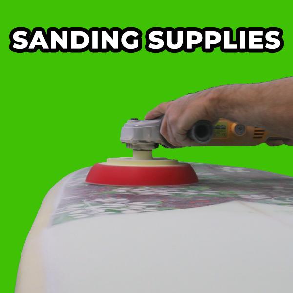 Surfboard Sanding Supplies Sandpaper Flexpad