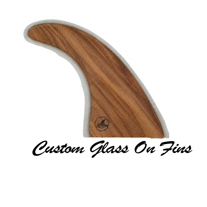 Custom Glass On Fins by La Alma