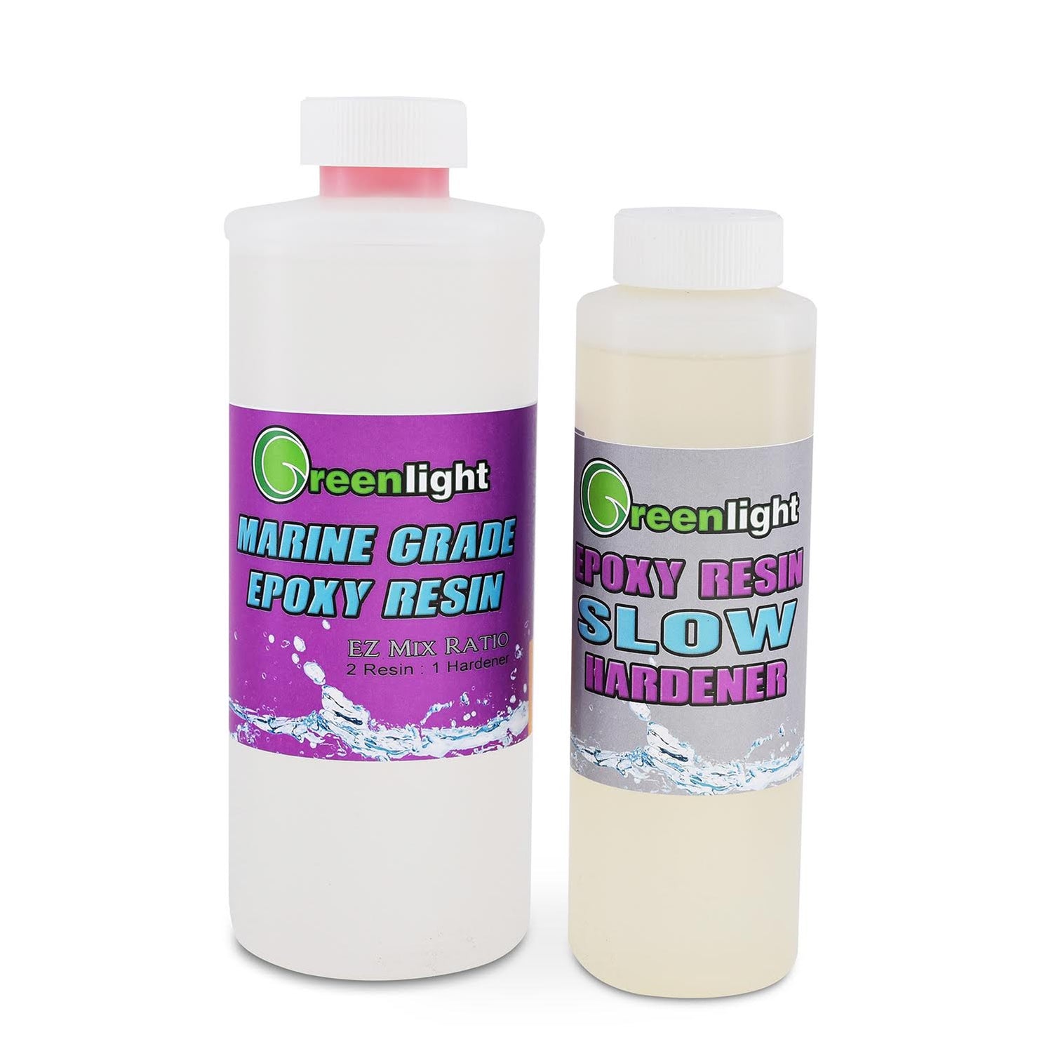 Translucent Epoxy Epoxy - Greenlight Marine Grade Epoxy Resin System - CLEAR — Greenlight ...