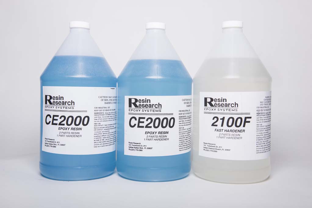 Resin Research Epoxy Resin 2000 with Slow Hardener