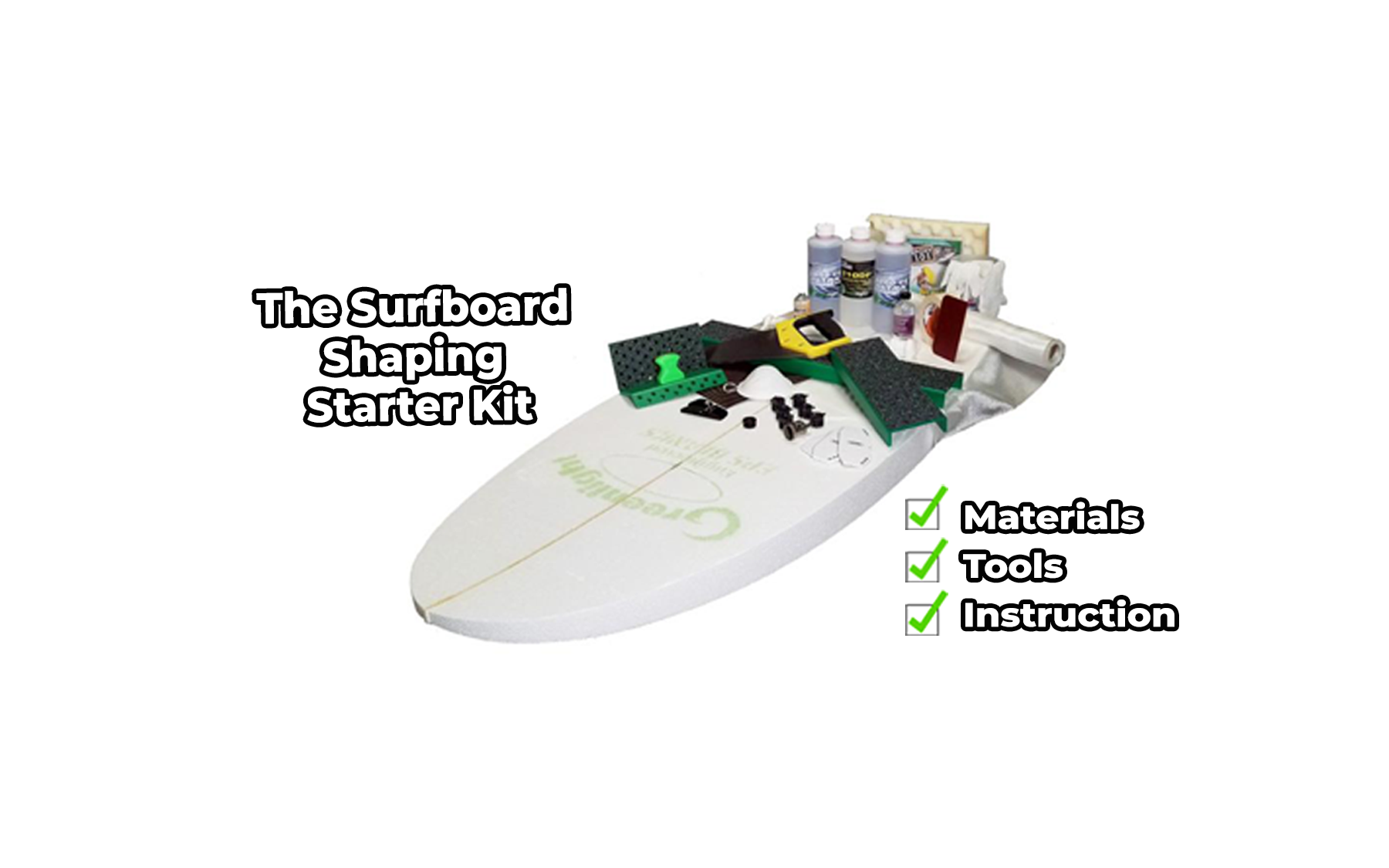 Epoxy Surfboard / SUP Ding Repair Kit — Greenlight Surf Co.