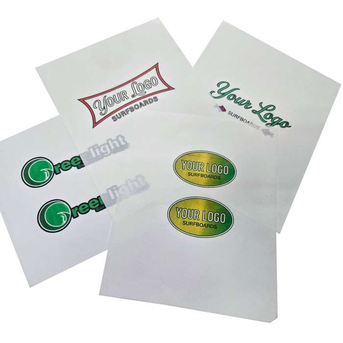 Surfboard Logo Rice Paper