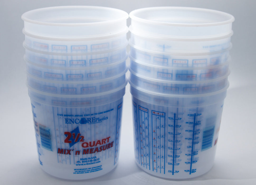 5 Quart Plastic Graduated Measuring Cup  Fiberglass Warehouse - Fiberglass  Warehouse