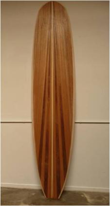 Wood Surfboard Kit - Gordo Longboard