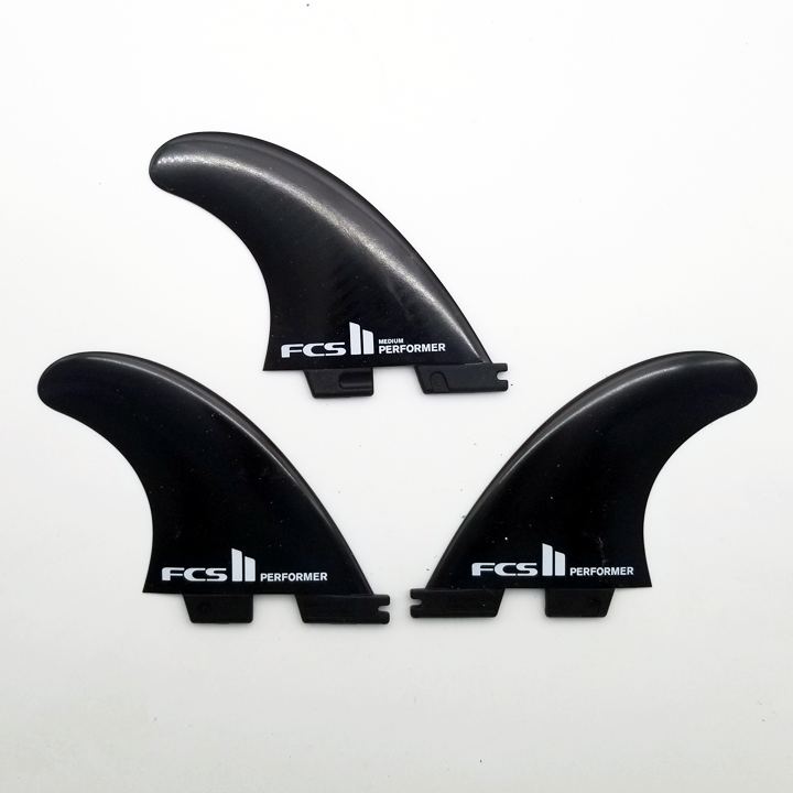 FCS II (FCS2) Tri Fin Set Performer Glass Flex Fins — Greenlight Surf Co.