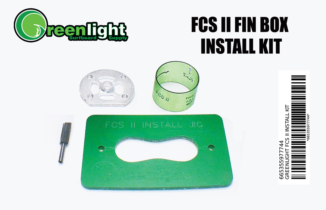 Greenlight FCS II (FCS2) Fin Box Installation Kit