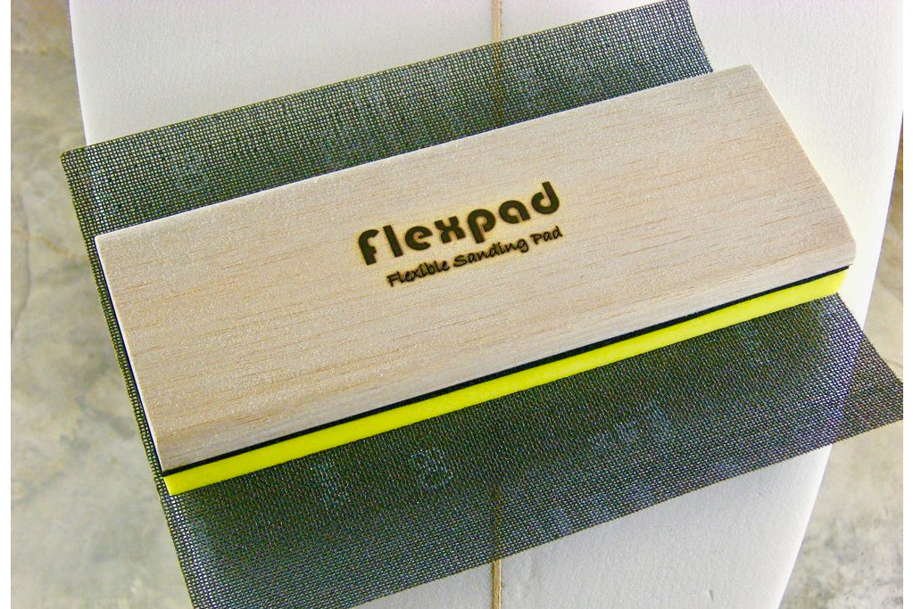 Flexpad Yellow Soft Flex Shaping/Sanding Block — Greenlight Surf Co.