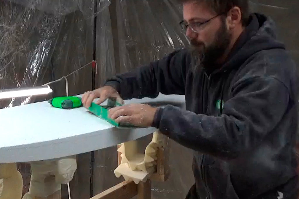 G-Rasp Surfboard Shaping Tool - PVC Plastic