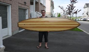 Wood Surfboard Kit - The Driftwood