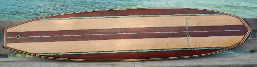 Wood Surfboard Kit - Robert August "What I Ride" Longboard