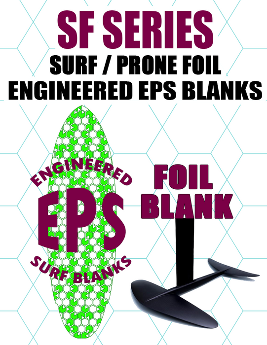 [SURF/PRONE FOIL BOARD SERIES] Surf Foil / Prone Foilboarding Blanks