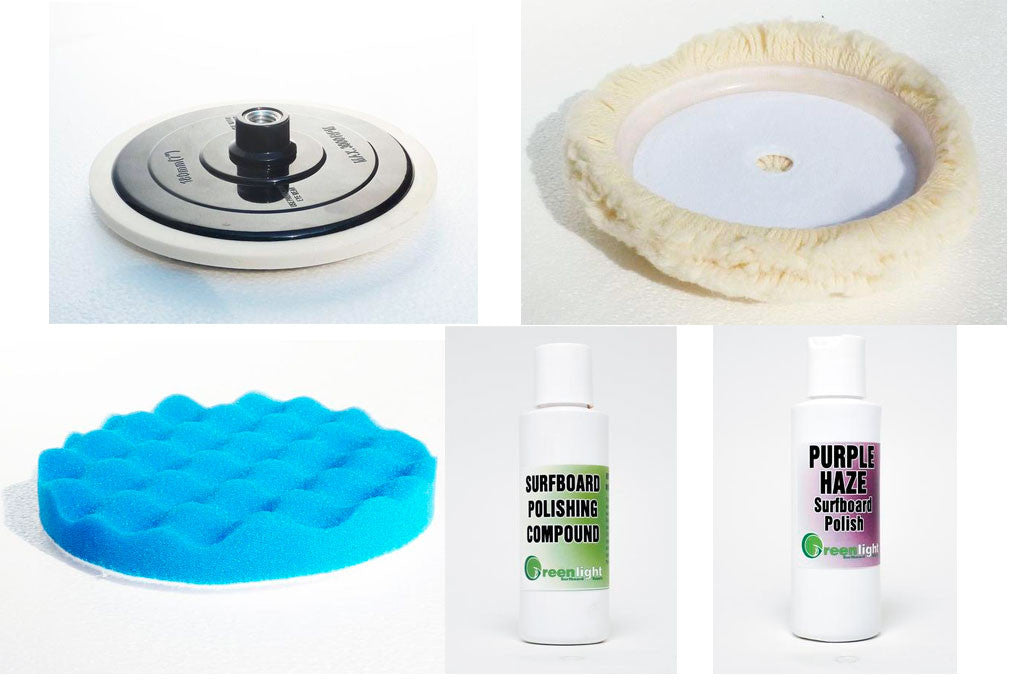 Surfboard Polishing Starter Kit — Greenlight Surf Co.