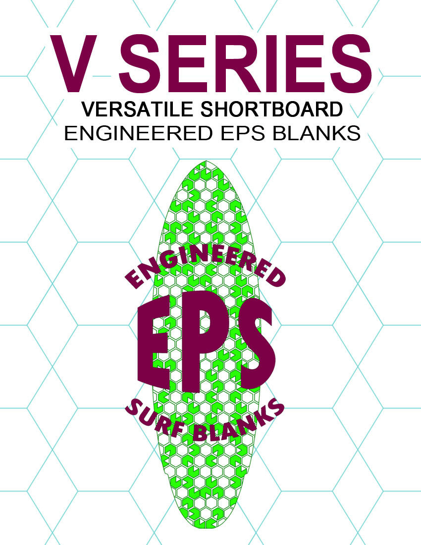 V SERIES] EPS Foam Surfboard Blanks : 