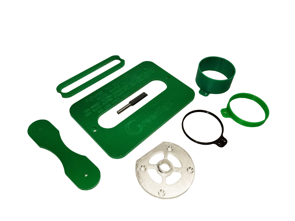 Futures Style Surfboard Fin Boxes and Installation kits, 3/4