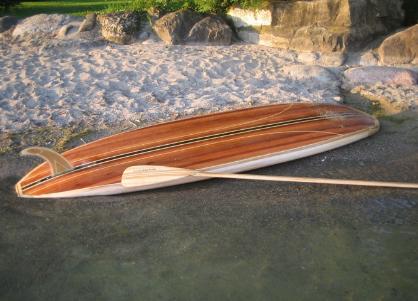 Wood Stand Up Paddleboard Kit - 9'6" Surf SUP